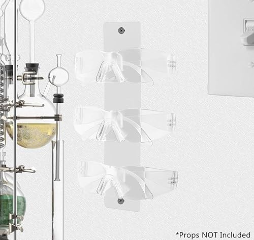 Vista 72 de Marketing Holders Paquete de 12 soportes para lentes de lectura, 4 pares, soporte de pared con ferretería, tiendas departamentales, minoristas