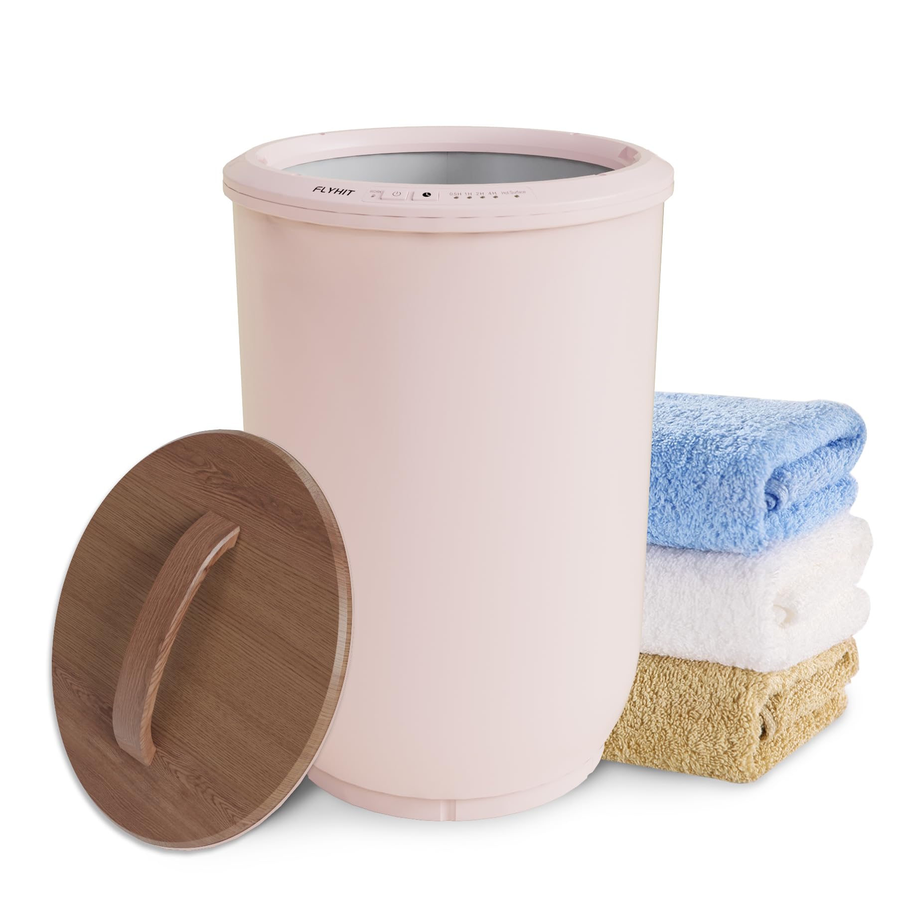 FLYHIT Luxury Bucket Style Towel Warmers, Large Towel Warmers with