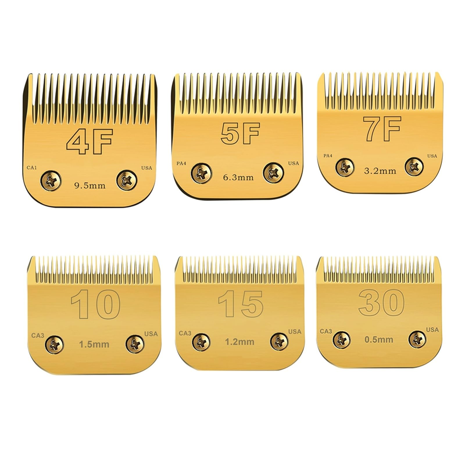 Compatible con Andis, Compatible con KM, Cuchilla | 10#15#4F#5F#7F# Cortaúñas Desmontables De Carbono For Peluquería Canina, , ,cortadoras De La Serie(3FC-13mm)
