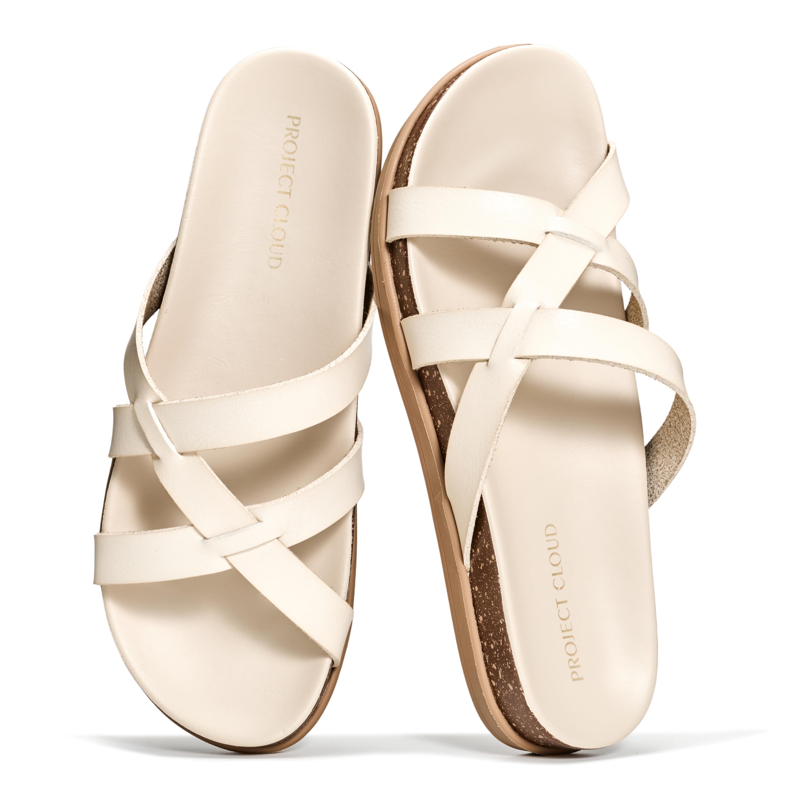 Project Cloud Summer Slides for Women 2026 with Plush and Soft Insole Womens Sandals Comfortable - Non-Slip and Lightweight Sandals Women Footwear — view 7