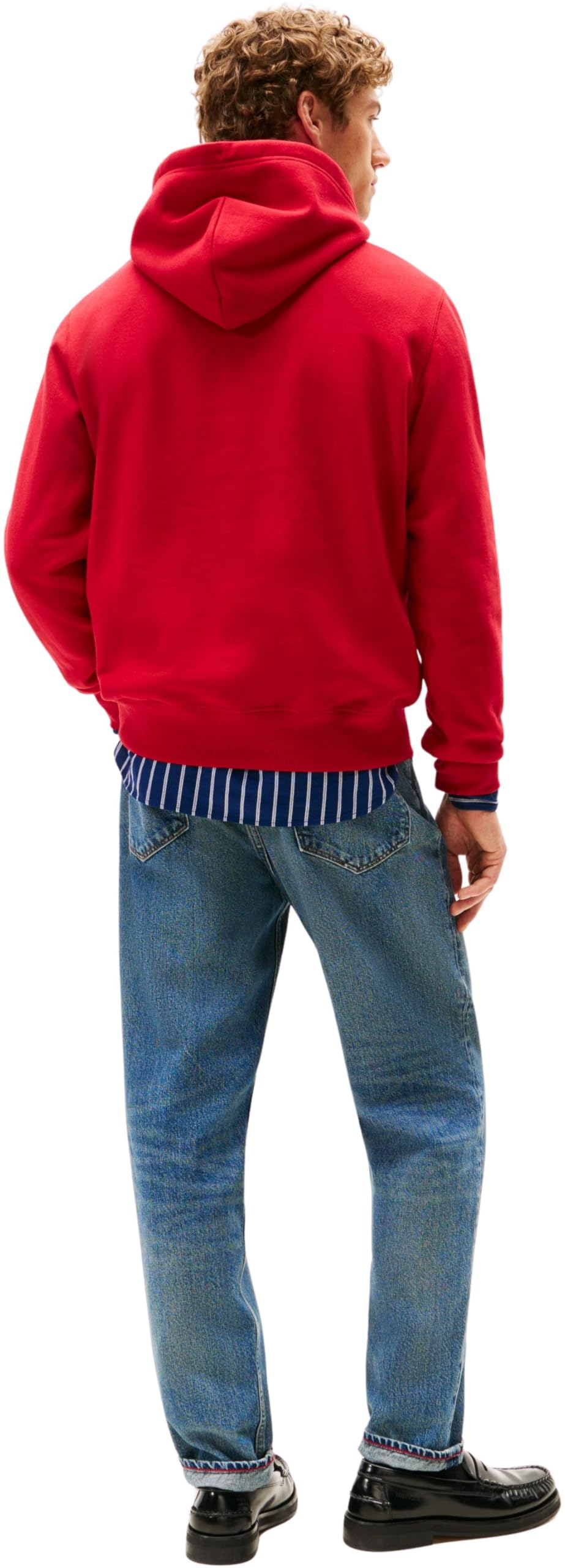 Tommy Hilfiger Herren Hoodie Seasonal Fleece mit Bauchtasche