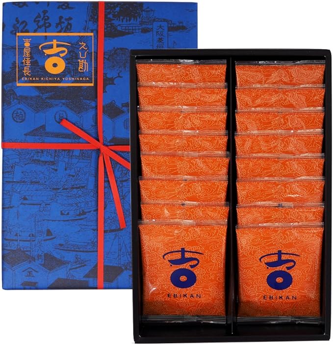 Amazon 吉屋佳長 えび勘 16枚入 えびせんべい 吉屋佳長 せんべい 米菓 通販