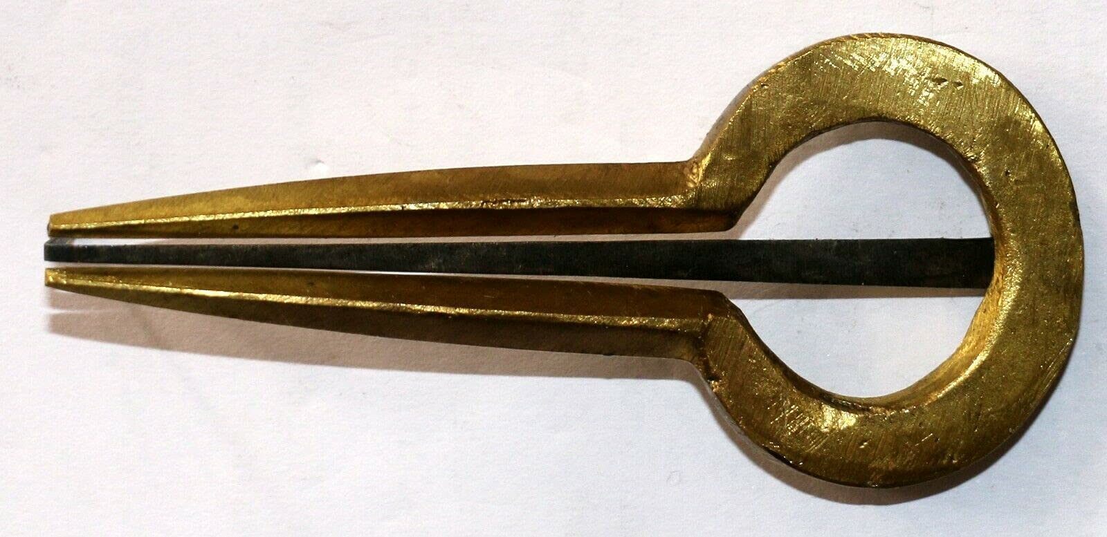 Arpa di Ebreo Rotonda Professionale Ottone Morchang Jawharp Strumento Musicale Folk