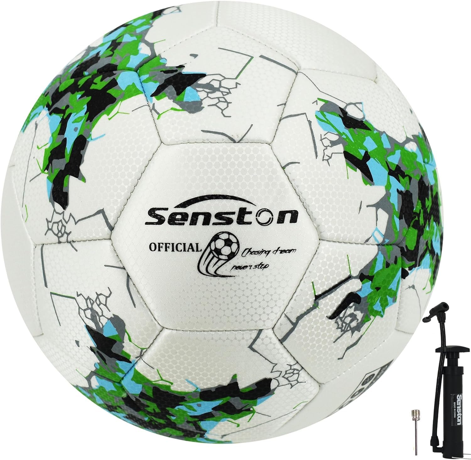 Senston Football Ball Waterproof Sports Training Ball Leisure Balls for Footballs Size 4 / Size 5