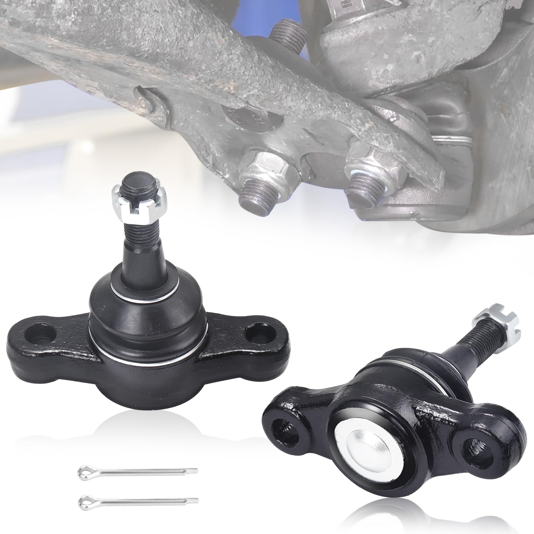 K500035 Kugelgelenk-Set vorne unten, kompatibel mit Hyundai Azera 2006–2011, Sonata 2006–2010, Kia Amanti 2007–2009
