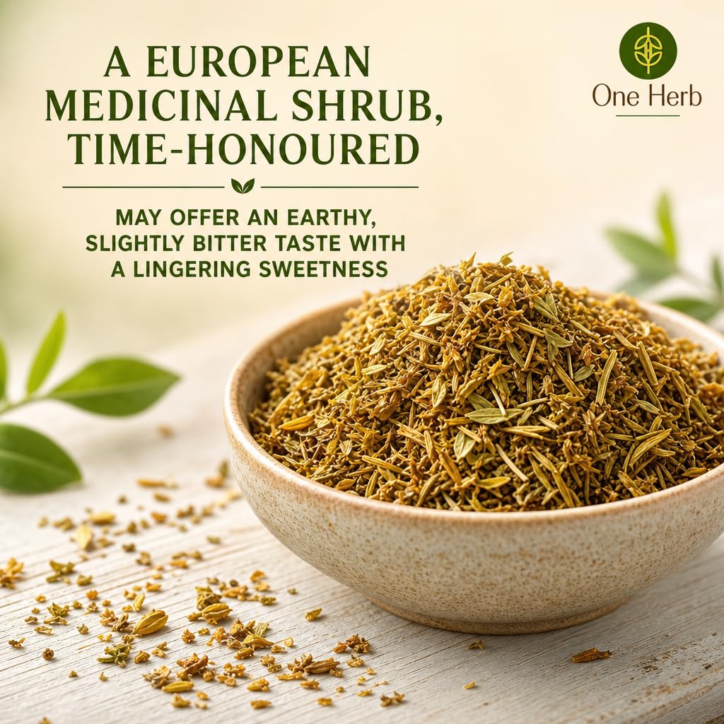 One Herb - St John's Wort Tea 100g, Caffeine-Free Loose Leaf Infusion for Mood Support, Restful Sleep & Calm Nerves | Natural Wellness Superherb 2