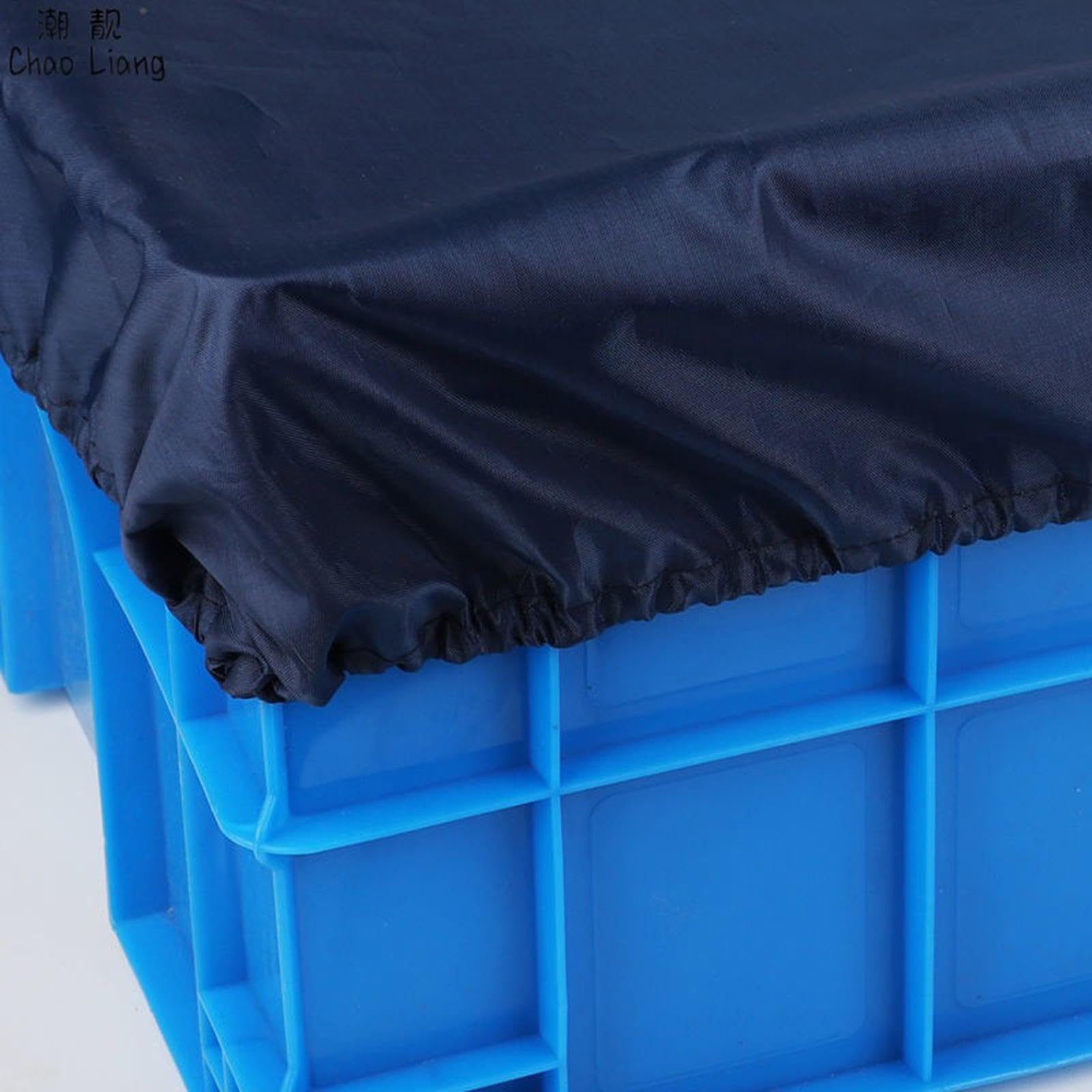 Generisch Garagenbox-Abdeckung – Wasserdichter, Waschbarer Staubschutz | Aufbewahrungskorb Mit Elastischem Schutz | 40x50x10cm + Sicherer Seilbinder | Hochdichtes Polyestergewebe – Für Heimküchen