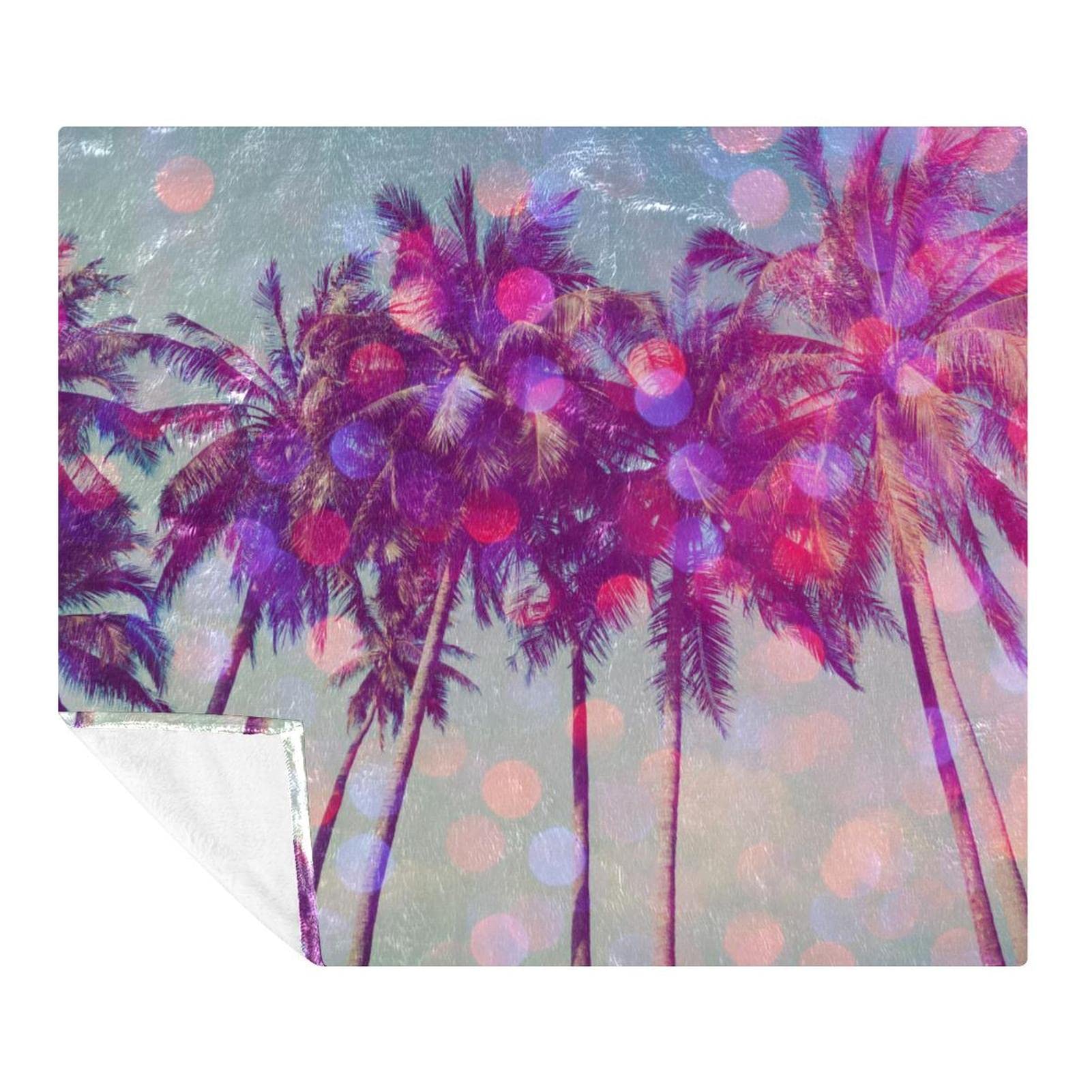 Couverture polaire tropicale 150x130 microfibre légère