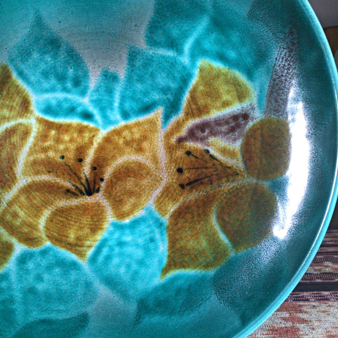 Amazon.co.jp: 『立夏うー特価』 九谷焼 古九谷風 松浦慎弥 『色銘 美  