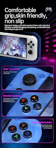 Miniatura 8 de Actualia RG50XX - Consola de mano para juegos retro 128G, pantalla HD de 5 pulgadas, Rockchip RK3128, sistema Linux de cuatro núcleos, reproductor