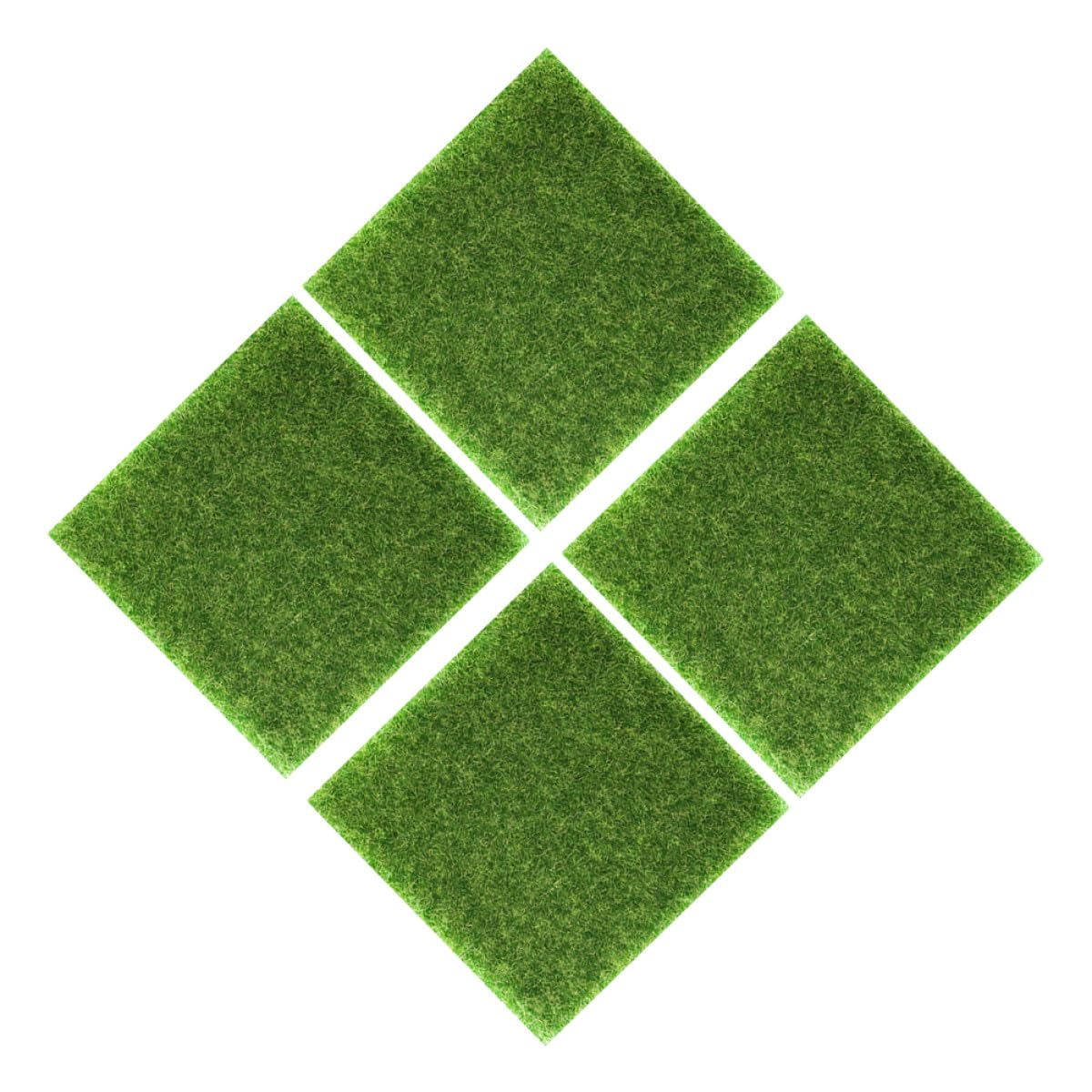 Tapis de gazon artificiel plastique pour micro-paysage de jardin et loisirs