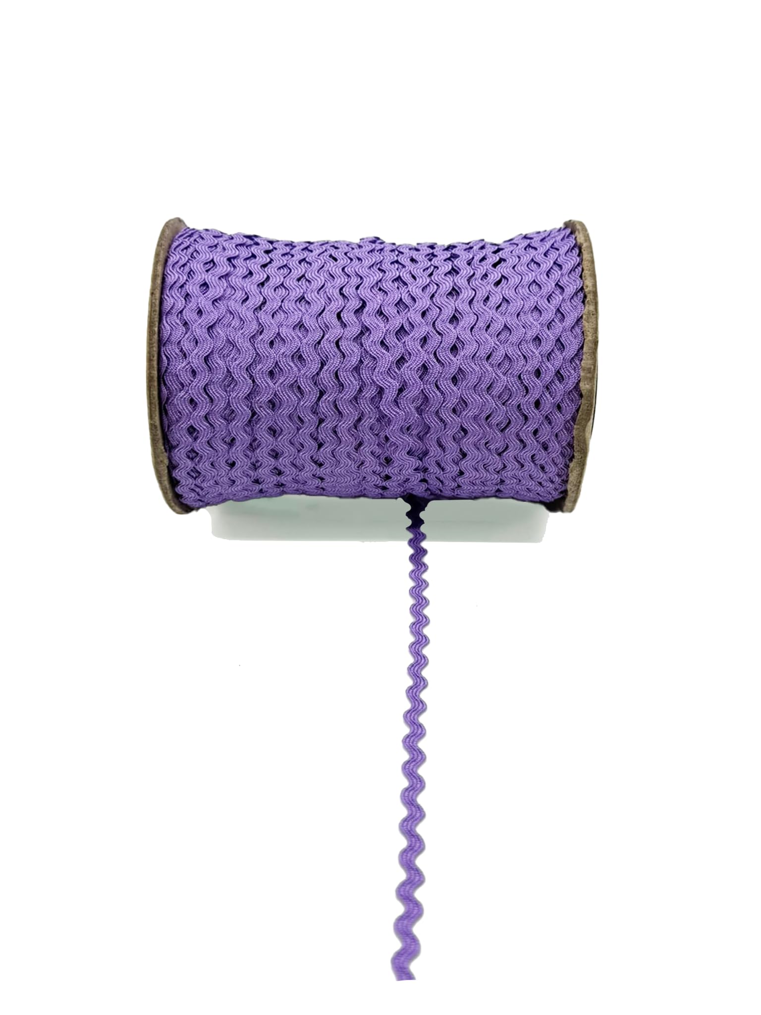 Lilac 3/16" (5mm) Baby RIC Rac Trim – 24 Yards – Wavy Braid, Ideal for Sewing, Quilting, Hair Bows, Crafts