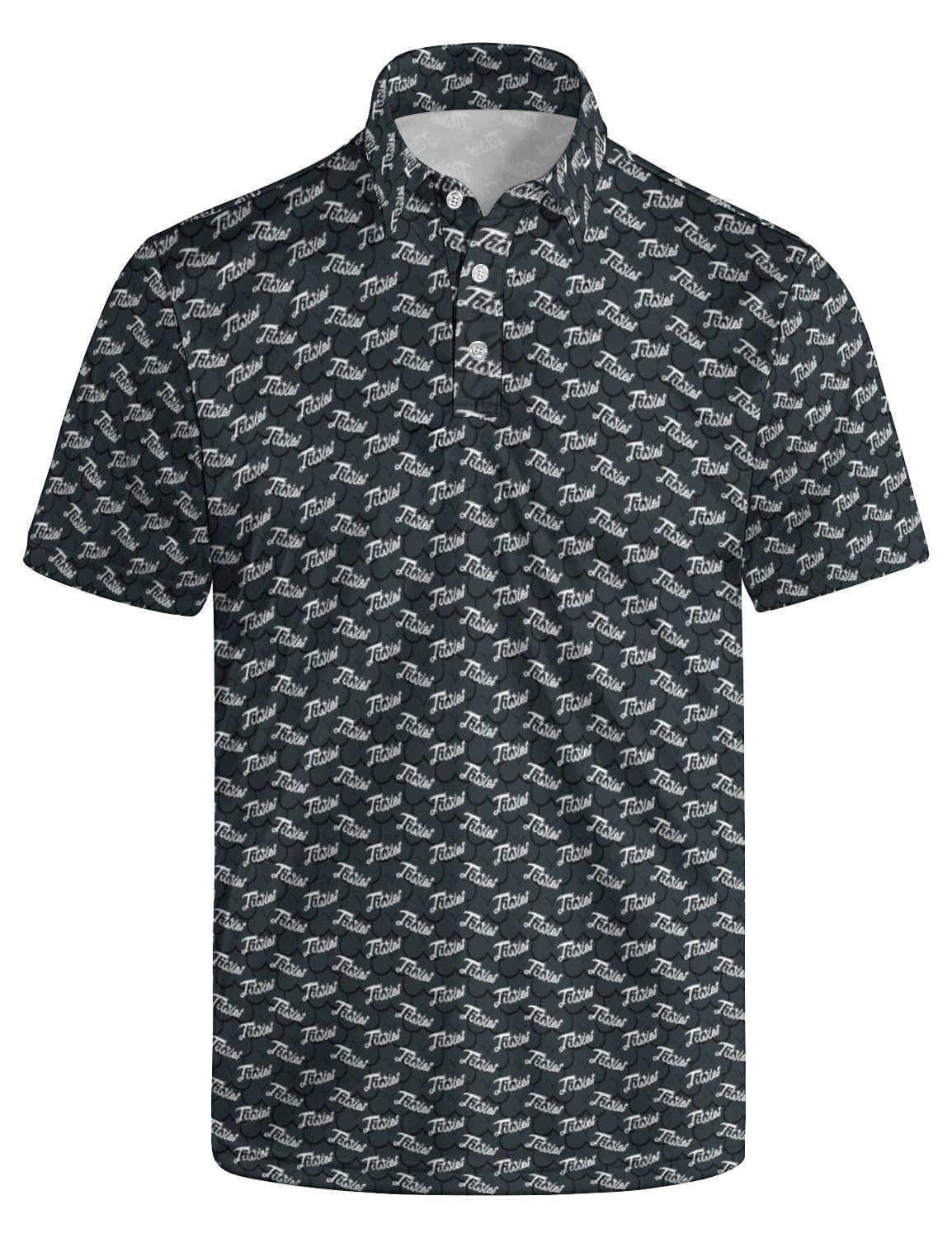 MSCPZH Mens Golf Shirts Golf Polo Shirts for Men Short Sleeve Polo Shirts Golf Gifts