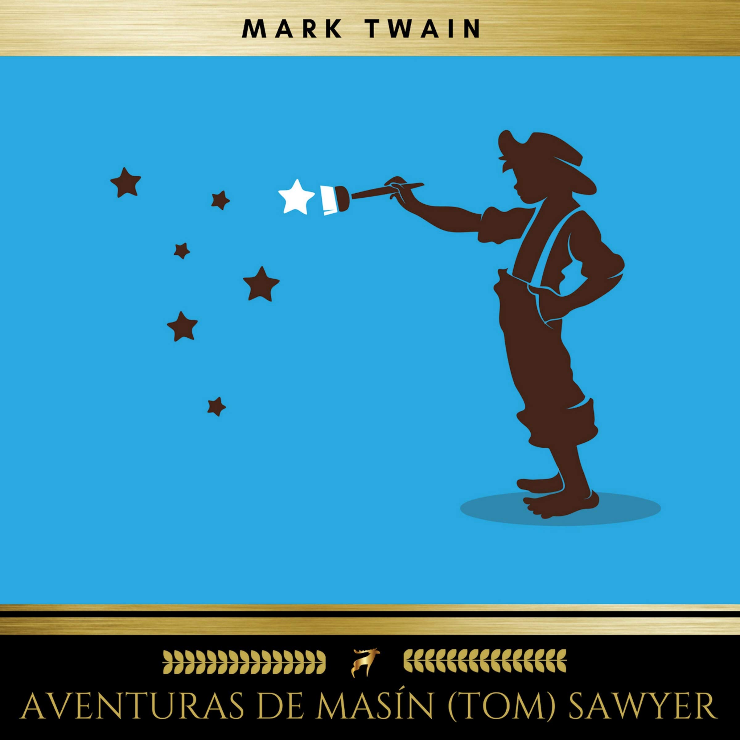 Cover art for Aventuras de Masín (Tom) Sawyer
