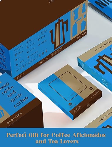 Miniatura 7 de ECORELAX Hervidor eléctrico de cuello de cisne, tetera para café y té, interior 100% de acero inoxidable con diseño a prueba de fugas, calentamiento