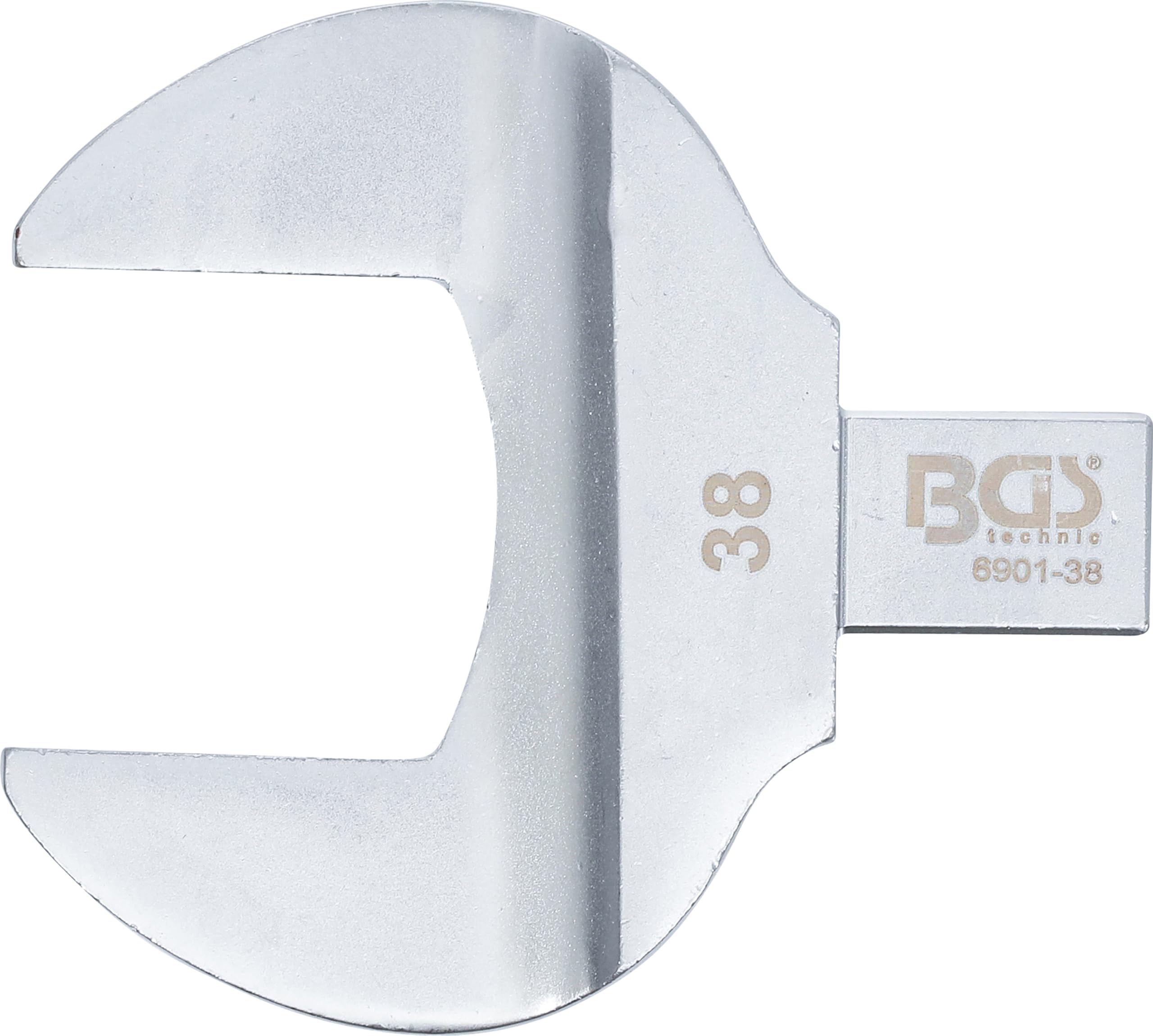 BGS 6901-38 | Llave de boca insertable | 38 mm | Sujeción 14 x 18 mm
