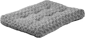 MidWest Homes for Pets Camas de luxo para cães e gatos super luxuosas, ideal para gaiolas de cães, pode ser lavado na máquina e secado na secadora