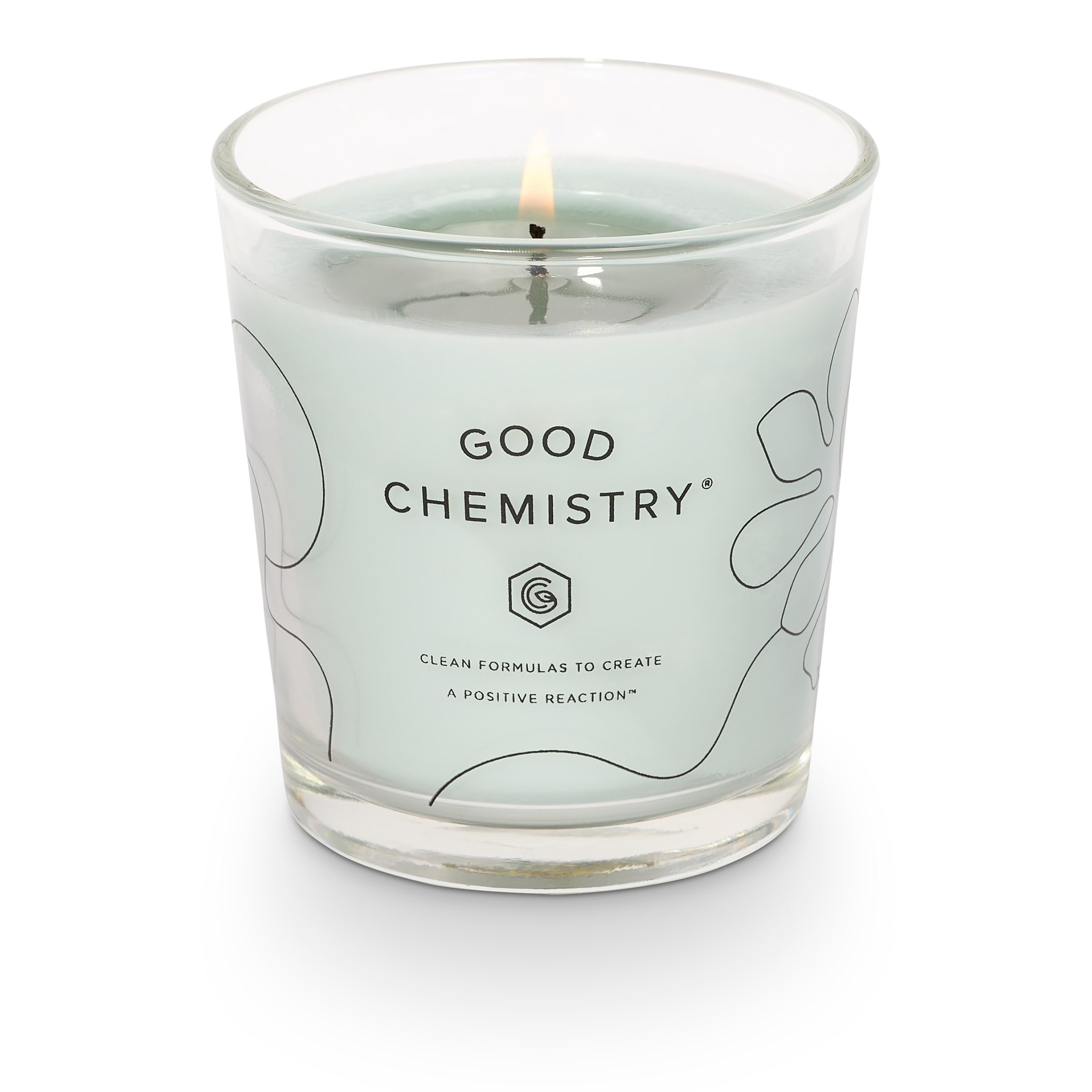 Good Chemistry Sea Salt + Soothe Reusable Glass Candle, 9.4 OZ
