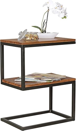 Table de bout de canap&eacute; 2 plateaux