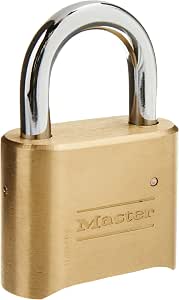 Candados De Combinación Master Lock - Pack De 2, 4 Dígitos, Cuerpo 51 Mm, Grillete De Acero 25 Mm - Resistente A La Intemperie, Para Casilleros Y Puertas