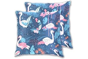 Soft Flamingo Pillow Cases with a Touch of Tropical Bliss