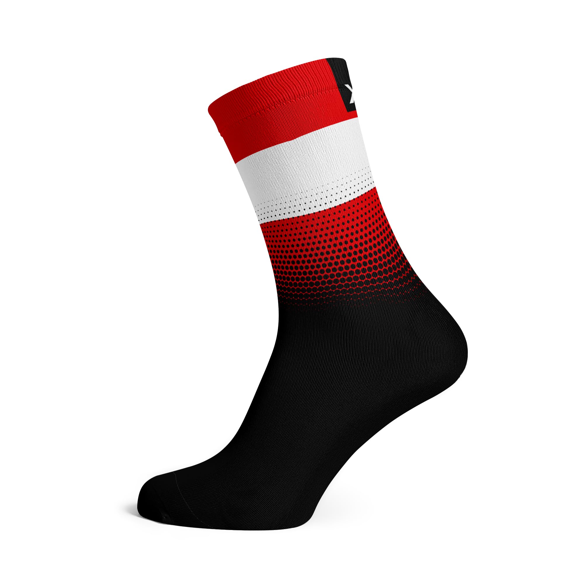 Sox Austria Flag Crew Socks, Multi-colour, 42-47