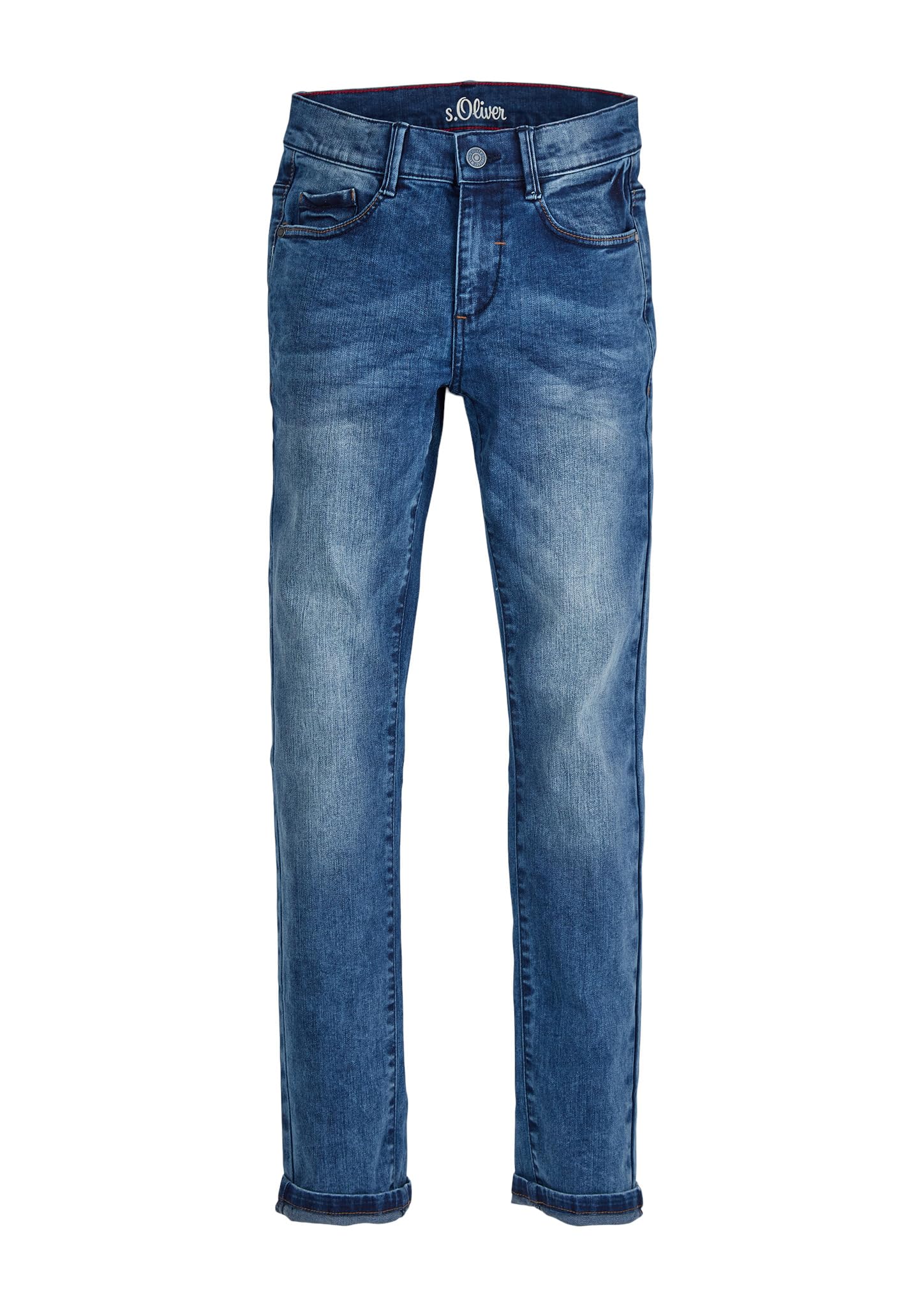 s.Oliver Jeans Pete/Regular Fit/Mid Rise/Straight Leg