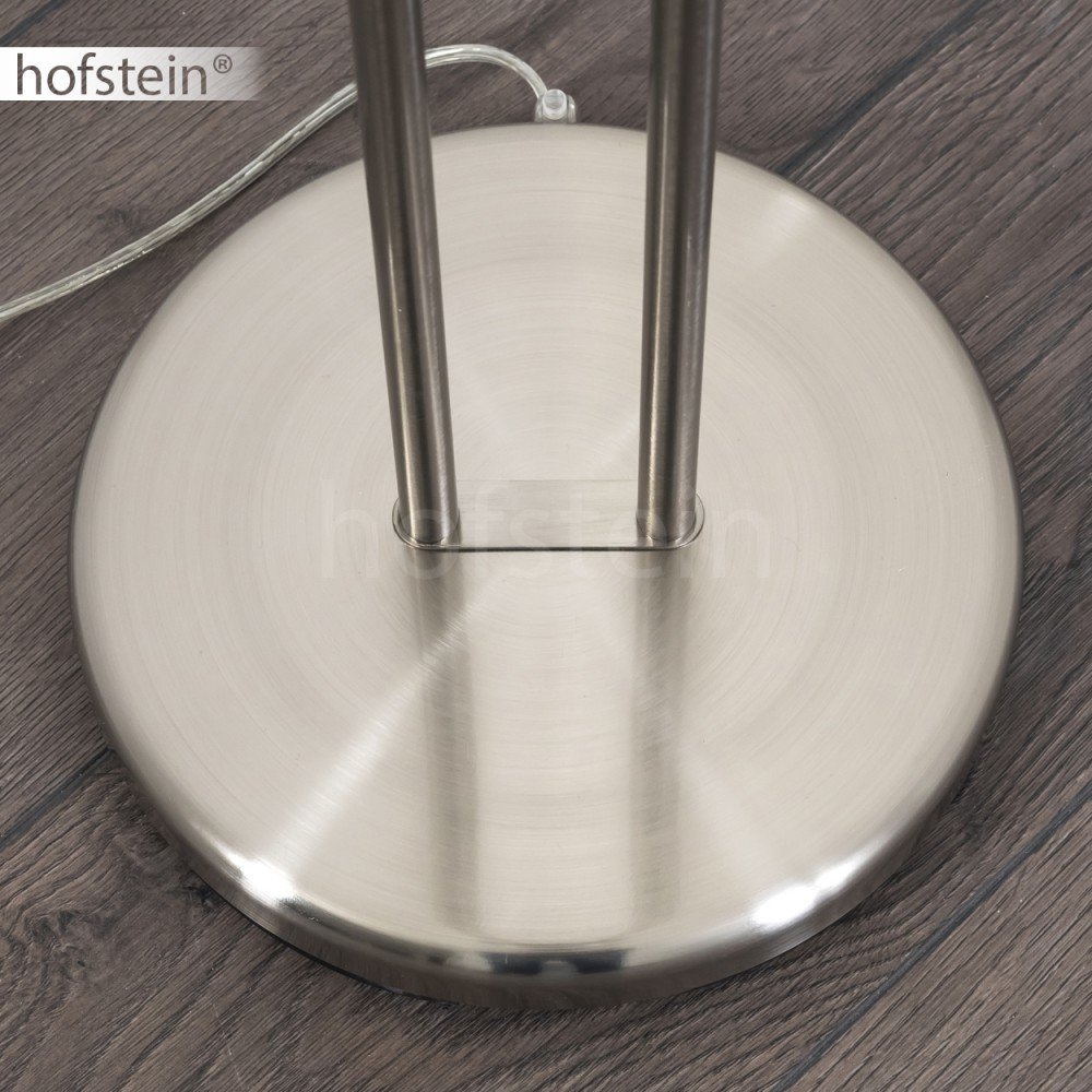 hofstein Lámpara de pie LED de metal Rom con brazo de lectura