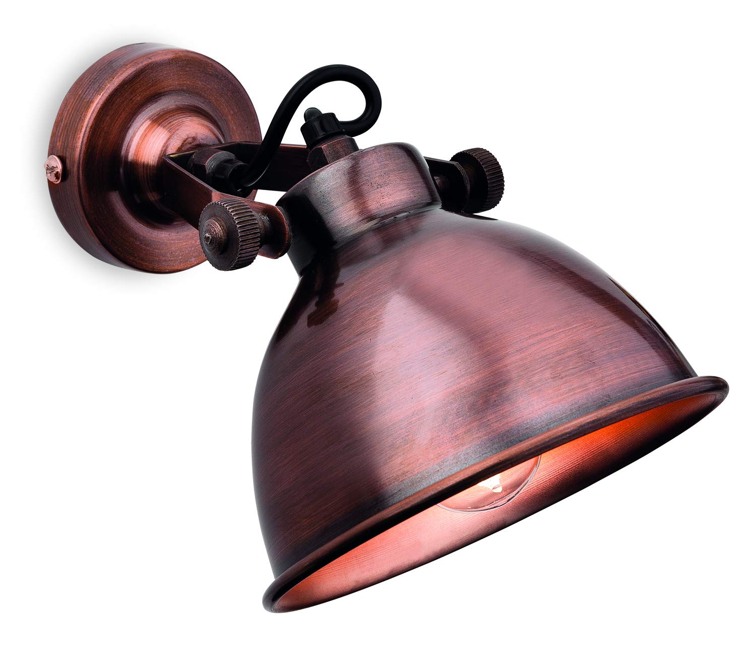 Firstlight Mantis Wall Light, Antique Copper