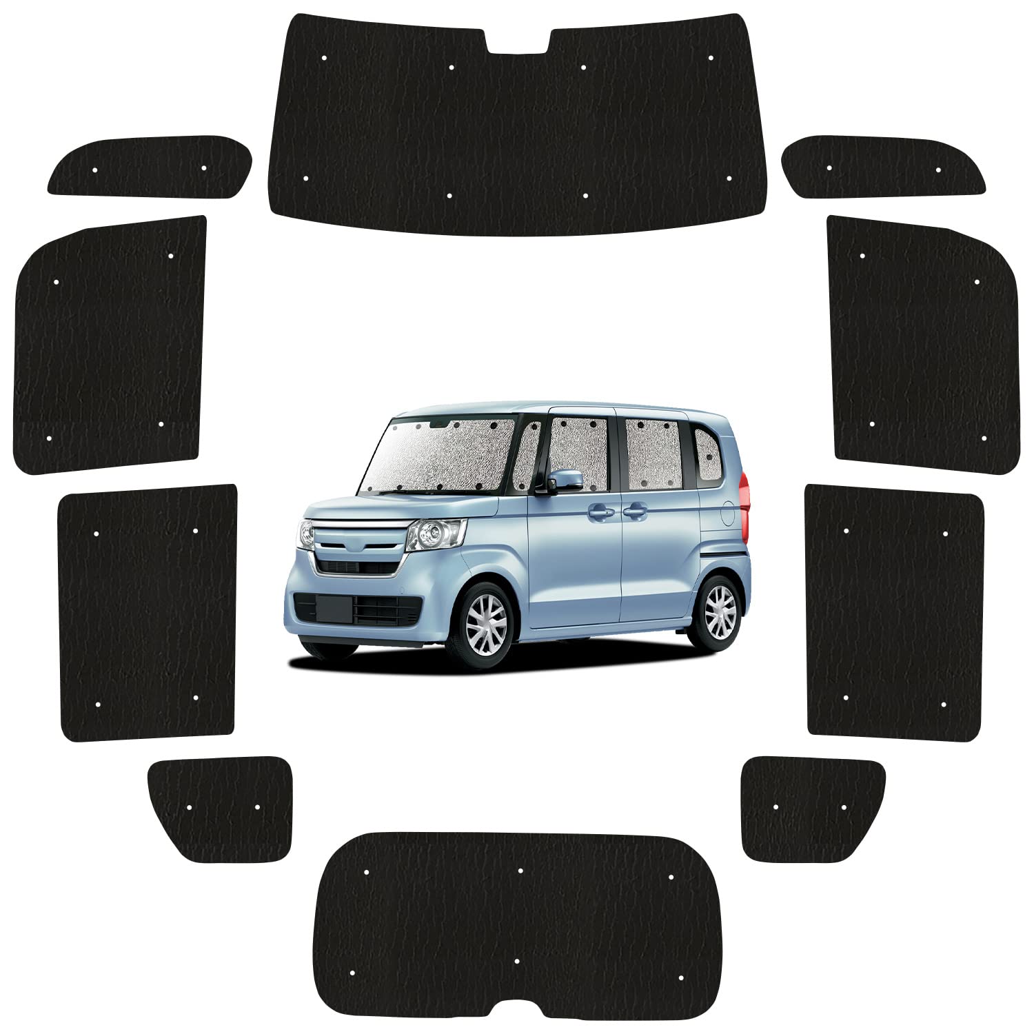Amazon.co.jp: 趣味職人 サンシェード シームレス ライト 車 N 