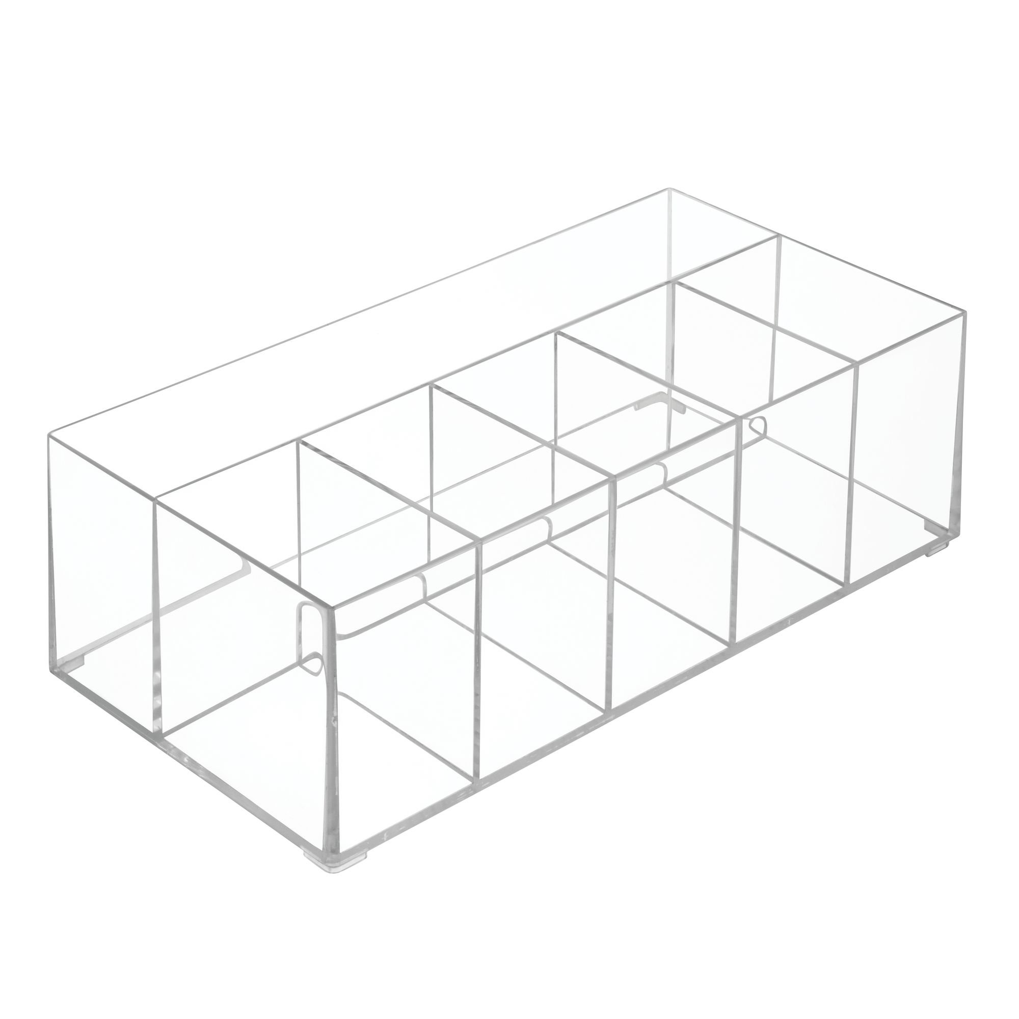 Clarity Cosmetic & Vanity Organizer-6S, 6 Section