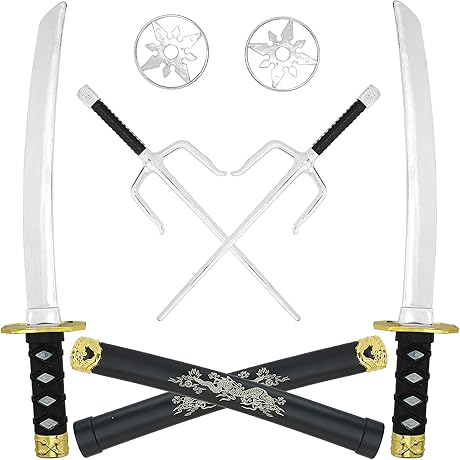 Skeleteen Ninja Sword Toy Set for Training Young Warriors