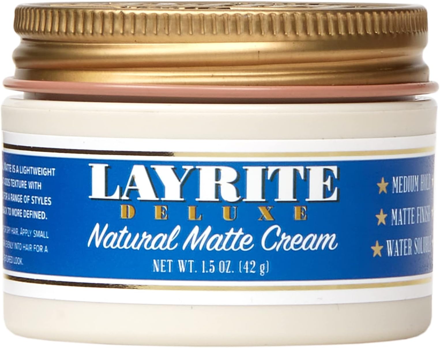 Natural Matte Cream, 1.5 oz