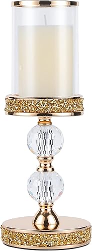 Portavelas para velas de pilar portavelas de pilar portavelas de cristal para mesa de centro de comedor bodas eventos fiestas decoración del hogar