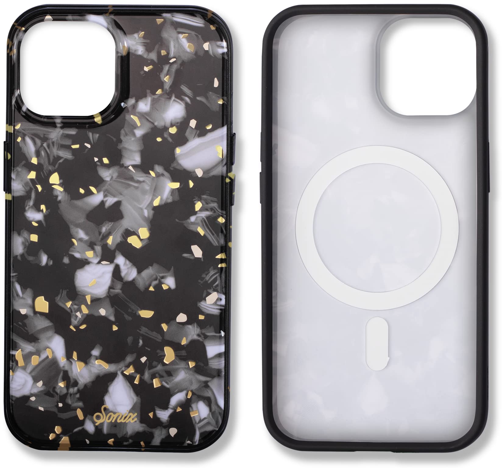 SonixCase for iPhone 14 Plus | Compatible with MagSafe | 10ft Drop Tested | Nebula Tort