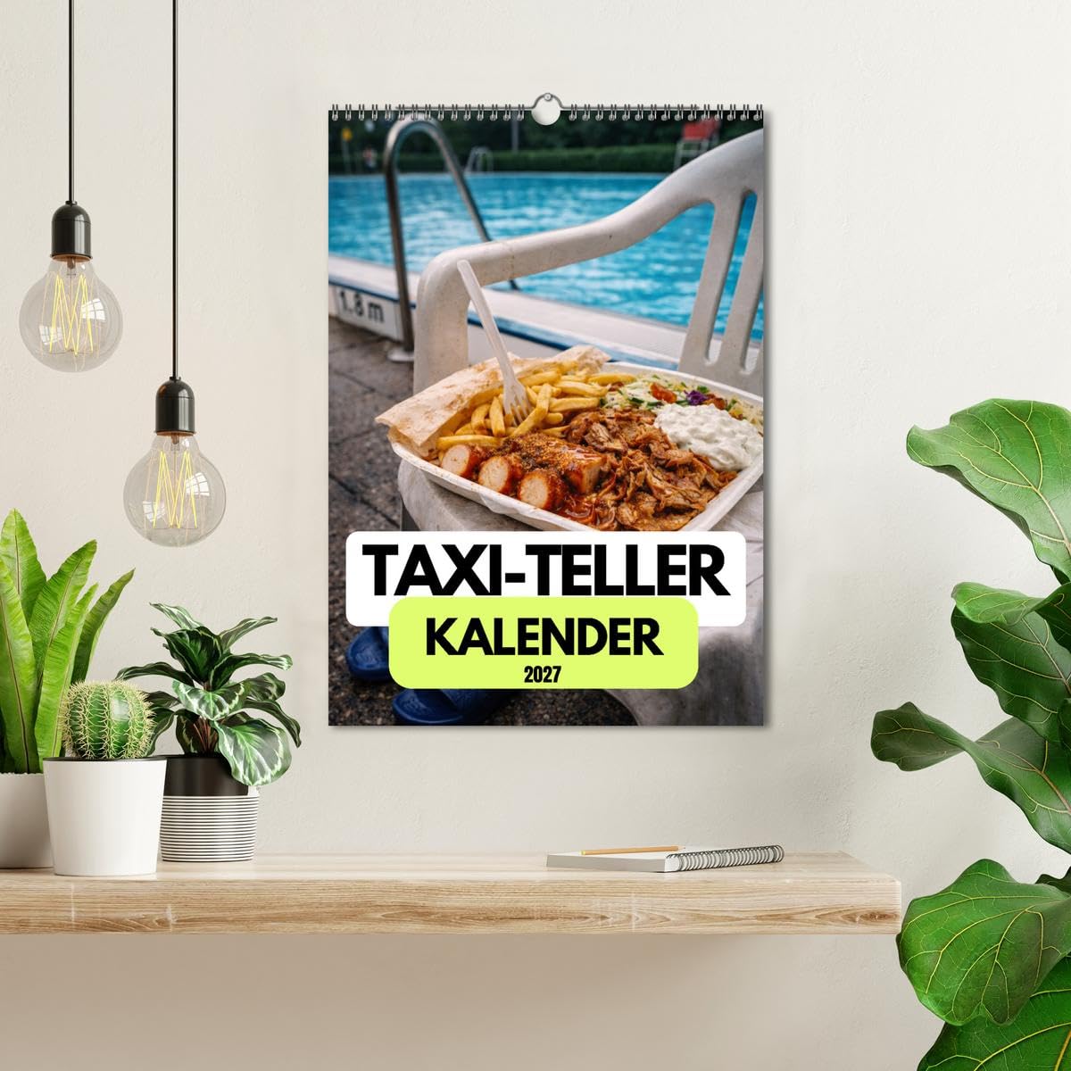Taxi-Teller-Kalender (Wandkalender 2027 DIN A3 hoch), CALVENDO Monatskalender: Taxi-Teller – Imbiss-Realität - Kult-Food Deutschland (CALVENDO Lifestyle)