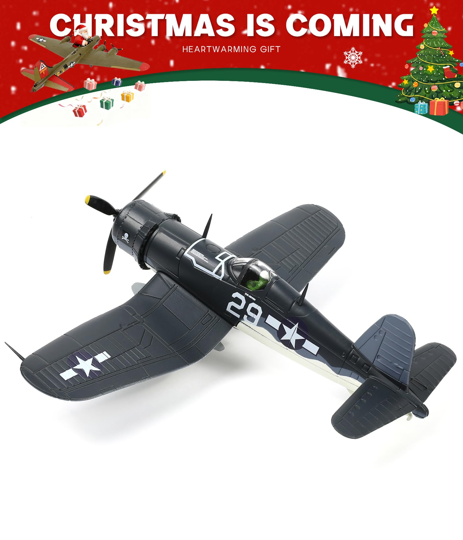 Amazon.co.jp: NUOTIE 1/72 F-4U コルセア USA 戦闘機モデル 第二次