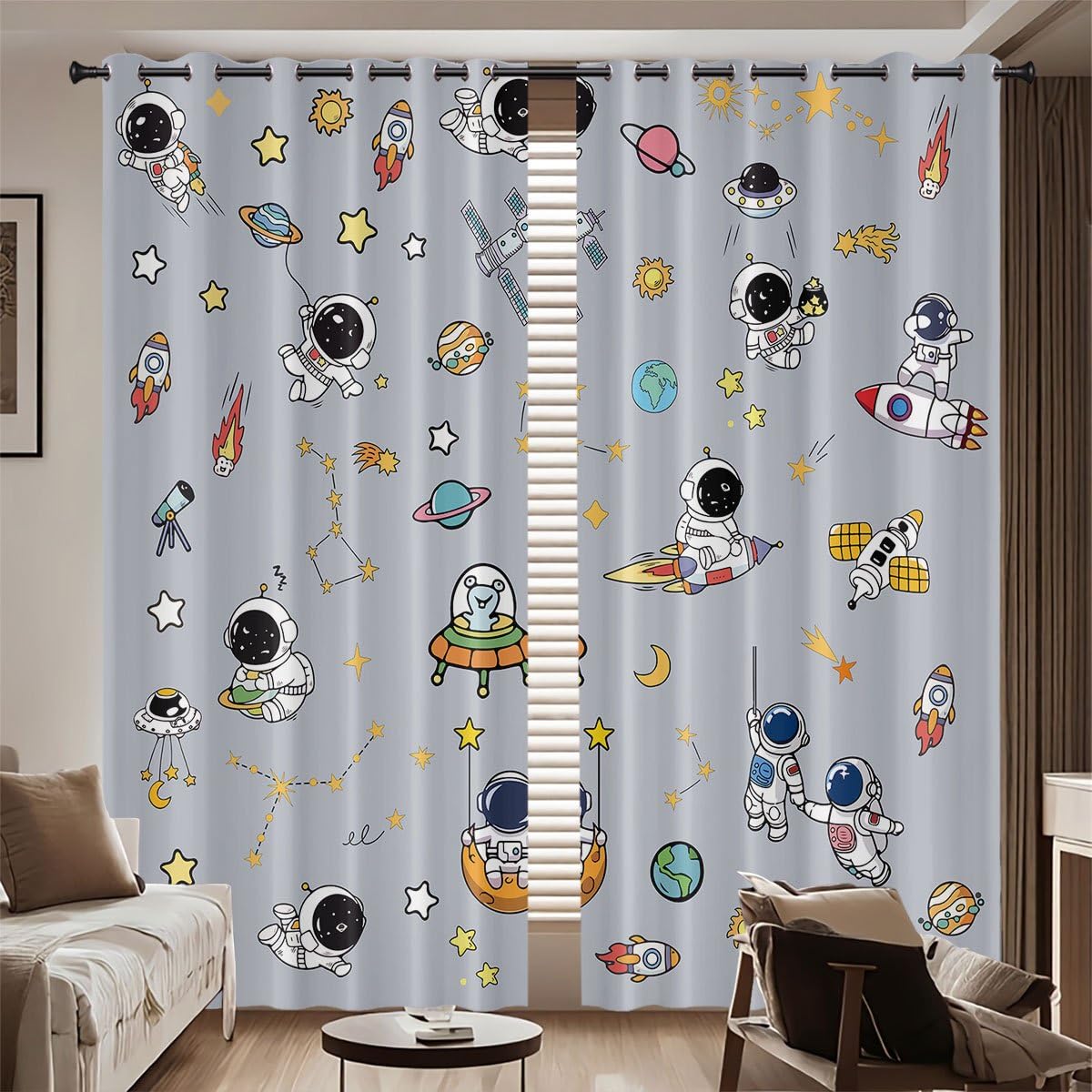 Rideaux occultants chambre enfant pour stopper la lumière du jour