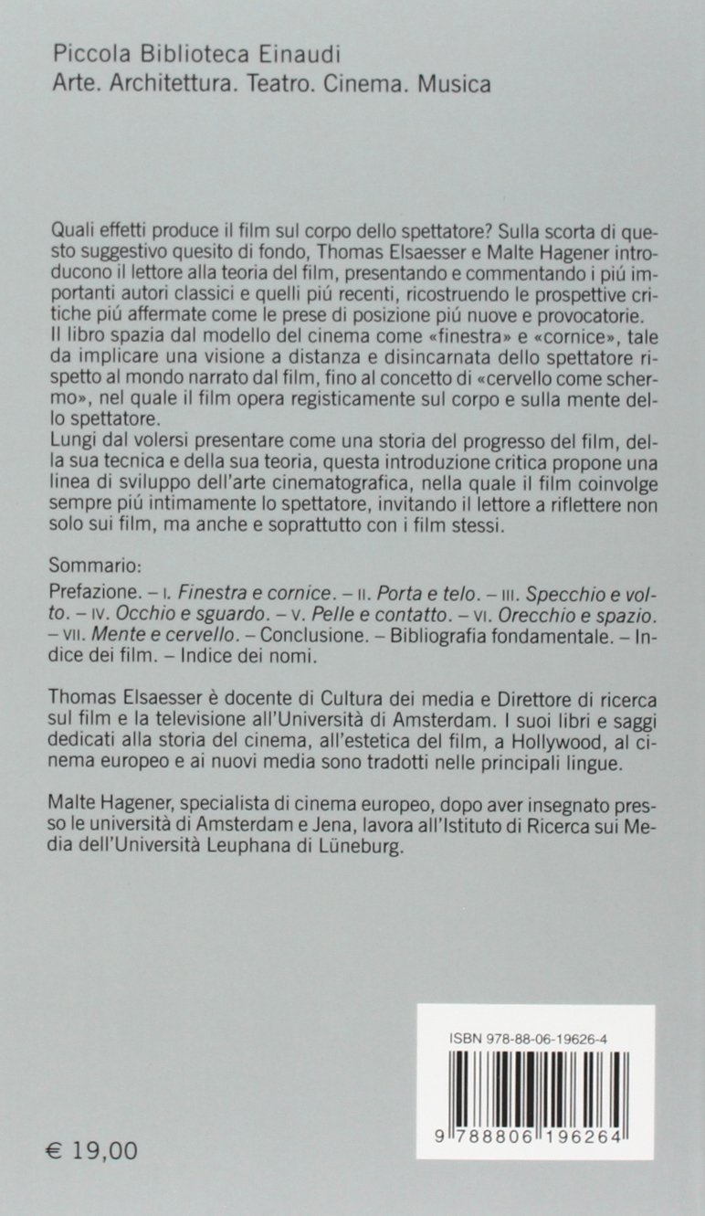 Teoria del film. Un'introduzione