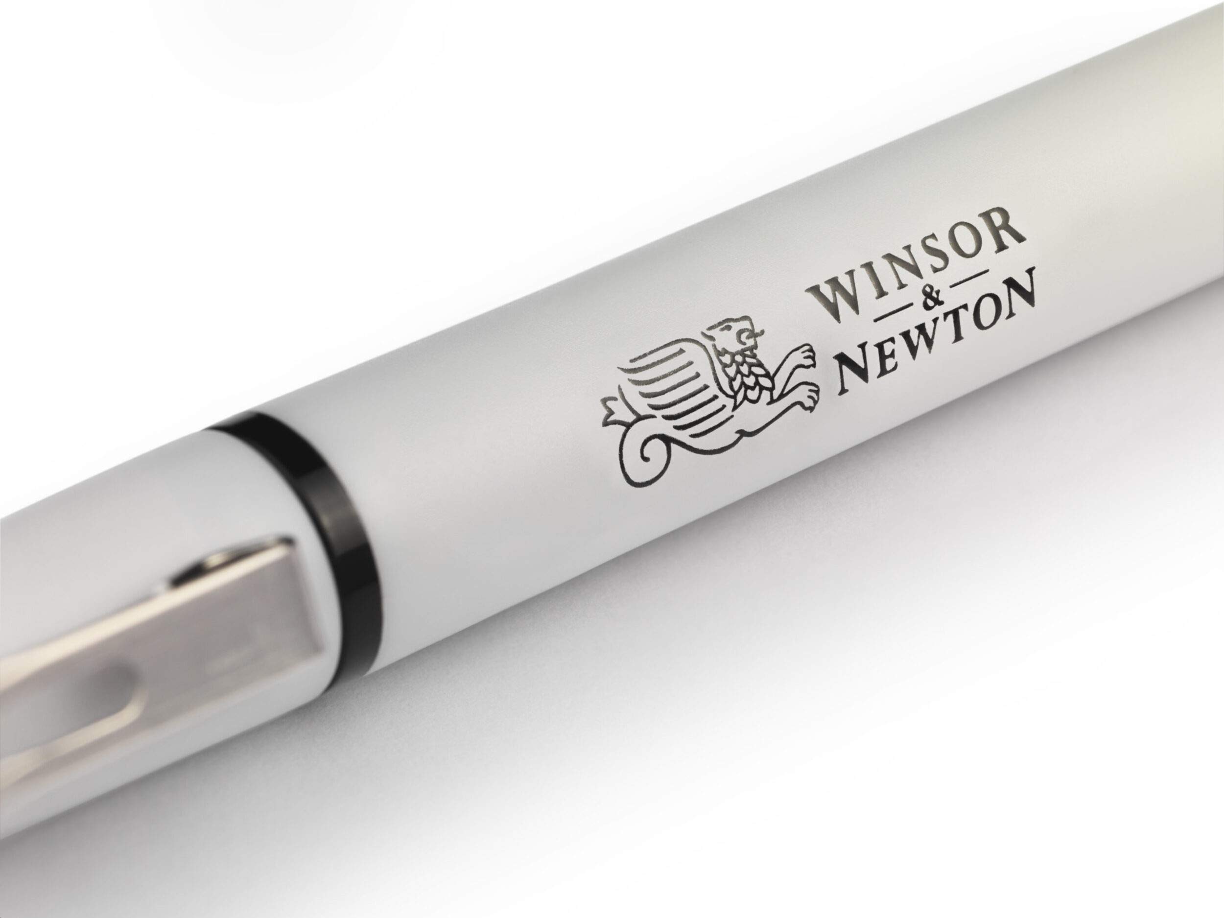 Winsor & Newton 0290084 0,8 mm Fineliner – schwarz (20 Stück)