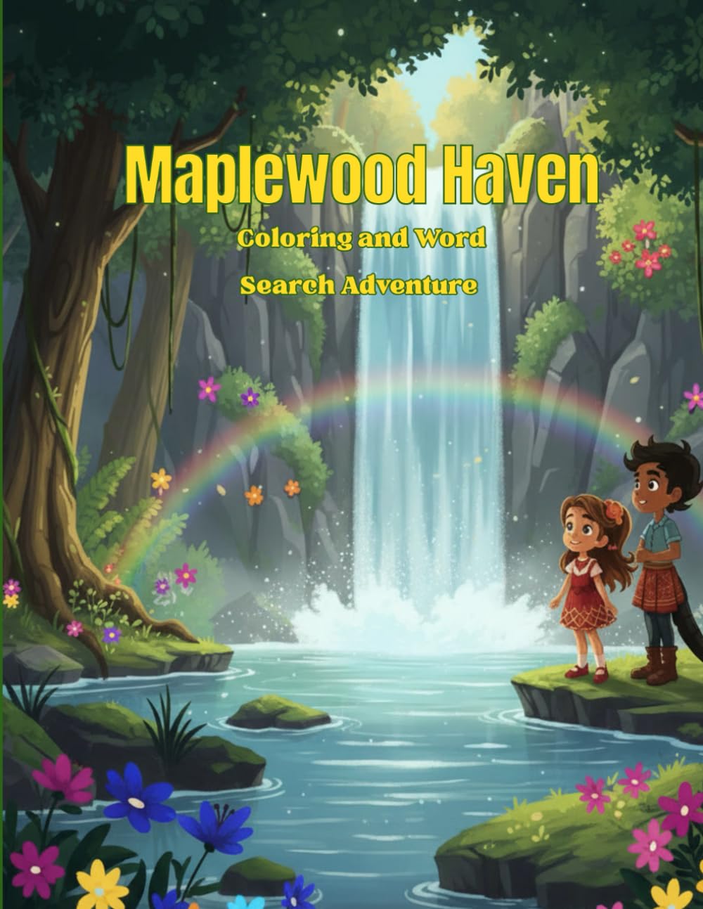 MAPLEWOOD HAVEN: COLORING AND WORD SEARCH ADVENTURE