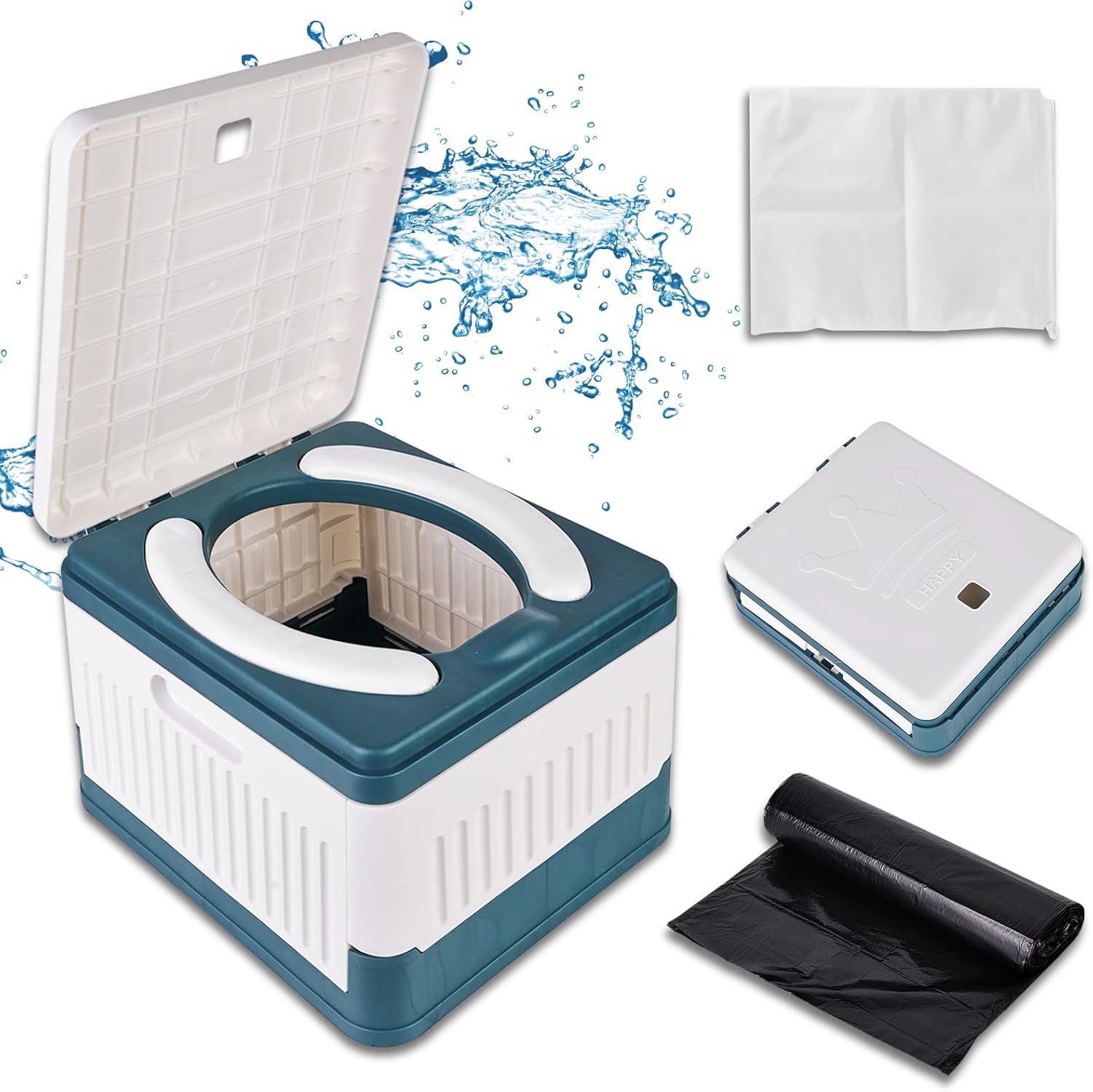 Portable Potty for Toddlers 2in1 Travel Potty for Kids with Garbage