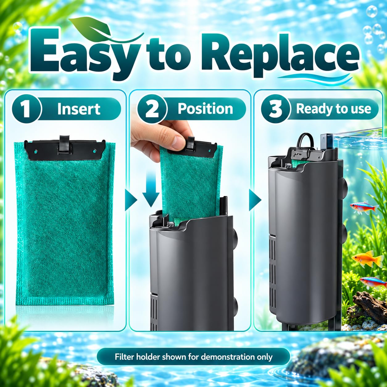 Cartucho Carbón Acuario, para Tetra EasyCrystal C250