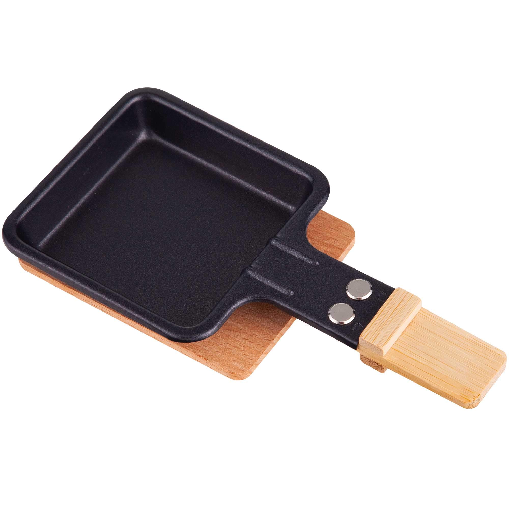 Syntrox Germany Holz Untersetzer für Raclette-Pfännchen Zubehör Raclette (16)