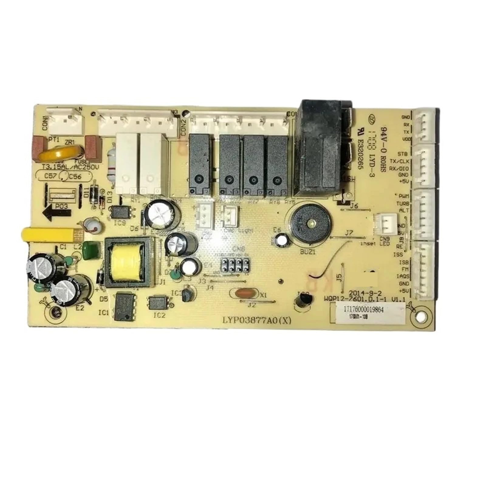 Placa de control LYP03877A0(X) WQP12-7601 para reparación de lavavajillas