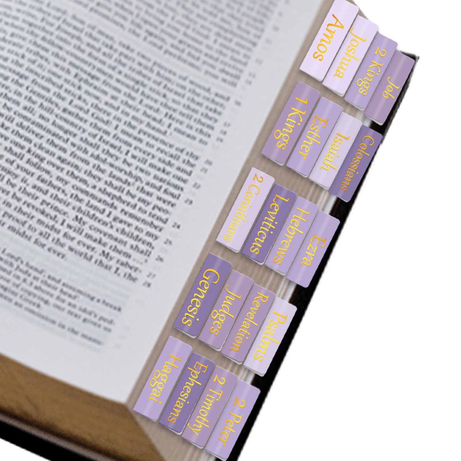 Starboling Bible Tabs,Purple Reposition Laminated Bible Tabs,Bible tabs for Women,Remove & Replace Bible Index Tabs,Easy to Read and Apply Bible Tabs