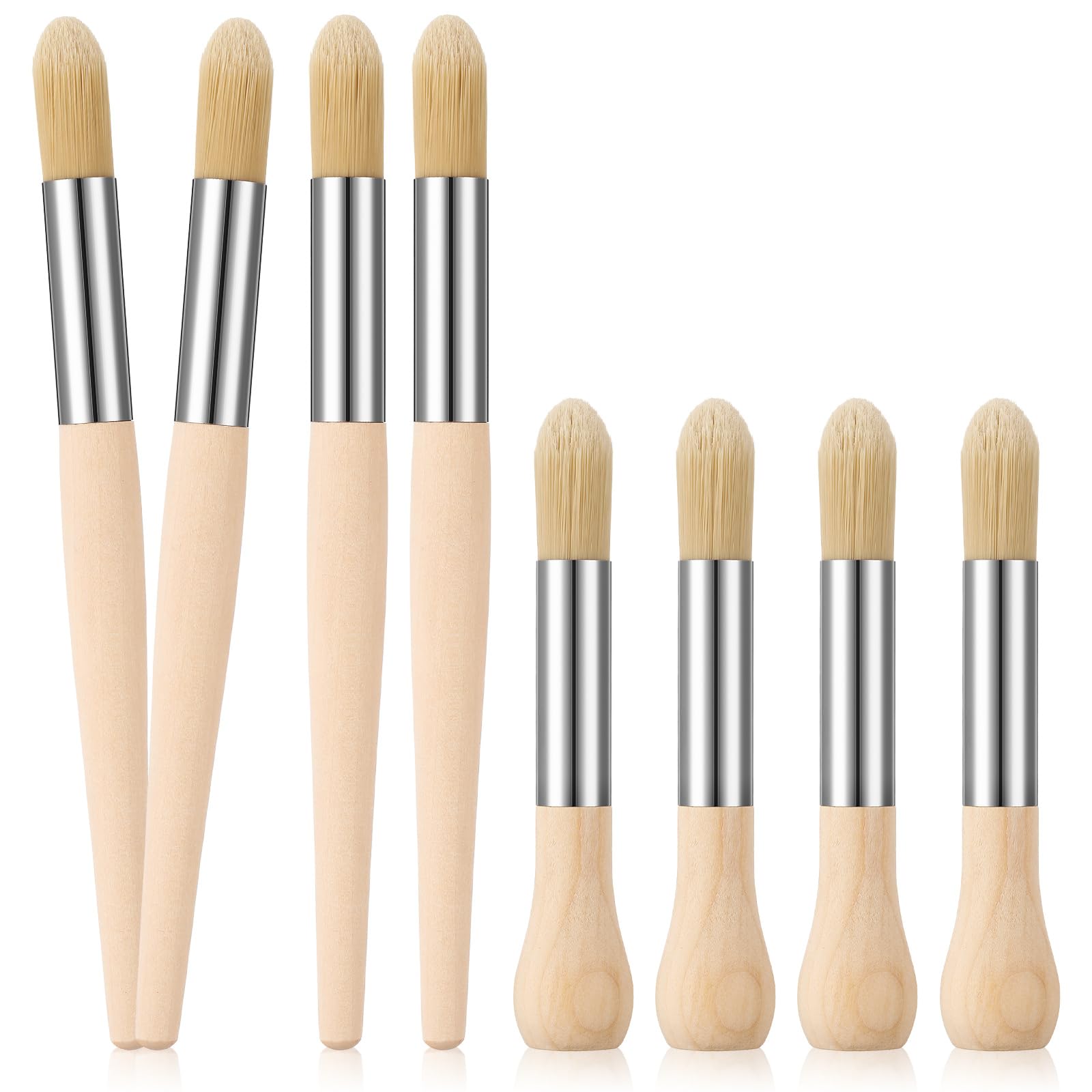 Sinload 8 Pcs Watercolor Paint Brushes for Kid Baby Toddler Jumbo Brushes