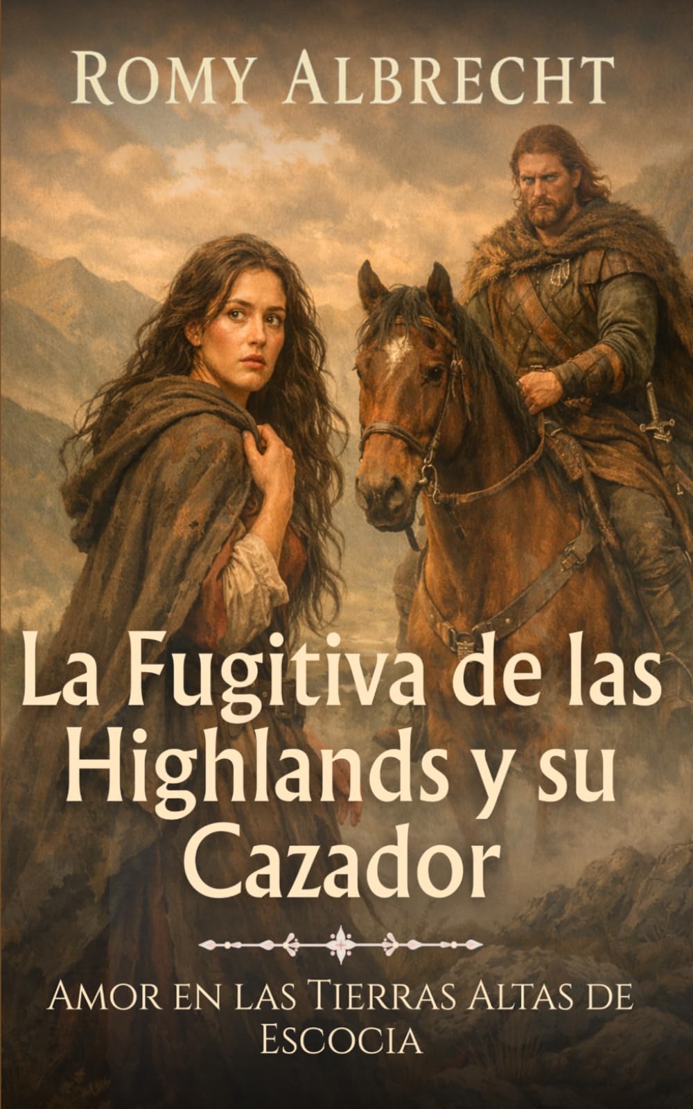 La Fugitiva de las Highlands y su Cazador: Un romance histórico en las Highlands lleno de peligro, pasión prohibida y una mujer acusada de asesinato en fuga (Romance en las Tierras Altas)