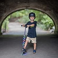 Vista 7 de Jetson Jupiter Kids 2-Wheel Light-Up Kick Scooter, LED Lights on Handlebar, Stem, Wheels & Deck, Adjustable Handlebar, Rear Brake, Easy-Folding