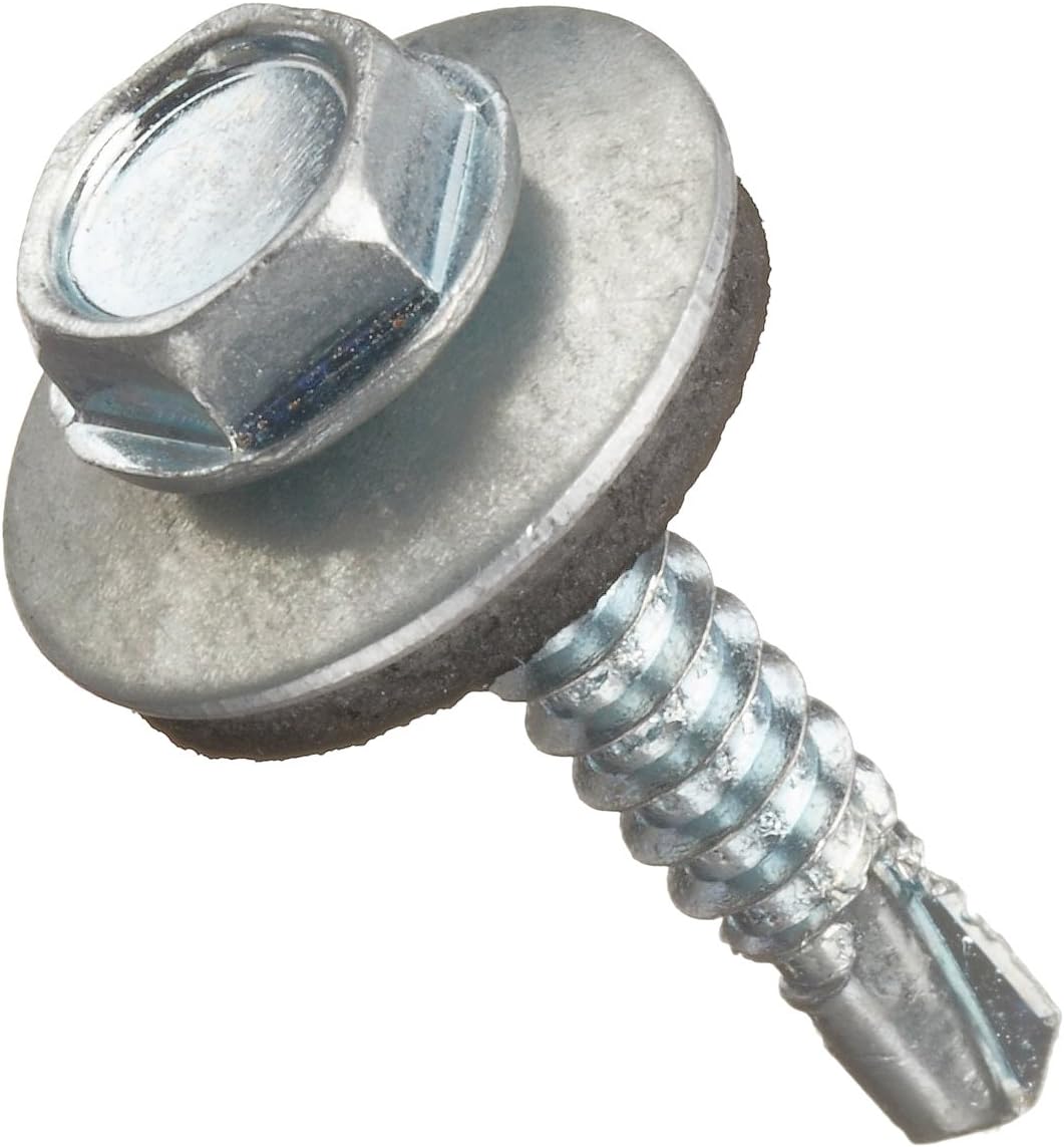 Hillman No. 10 X 3 In. L Hex Hex Head Self-Piercing Screws 50 Pk